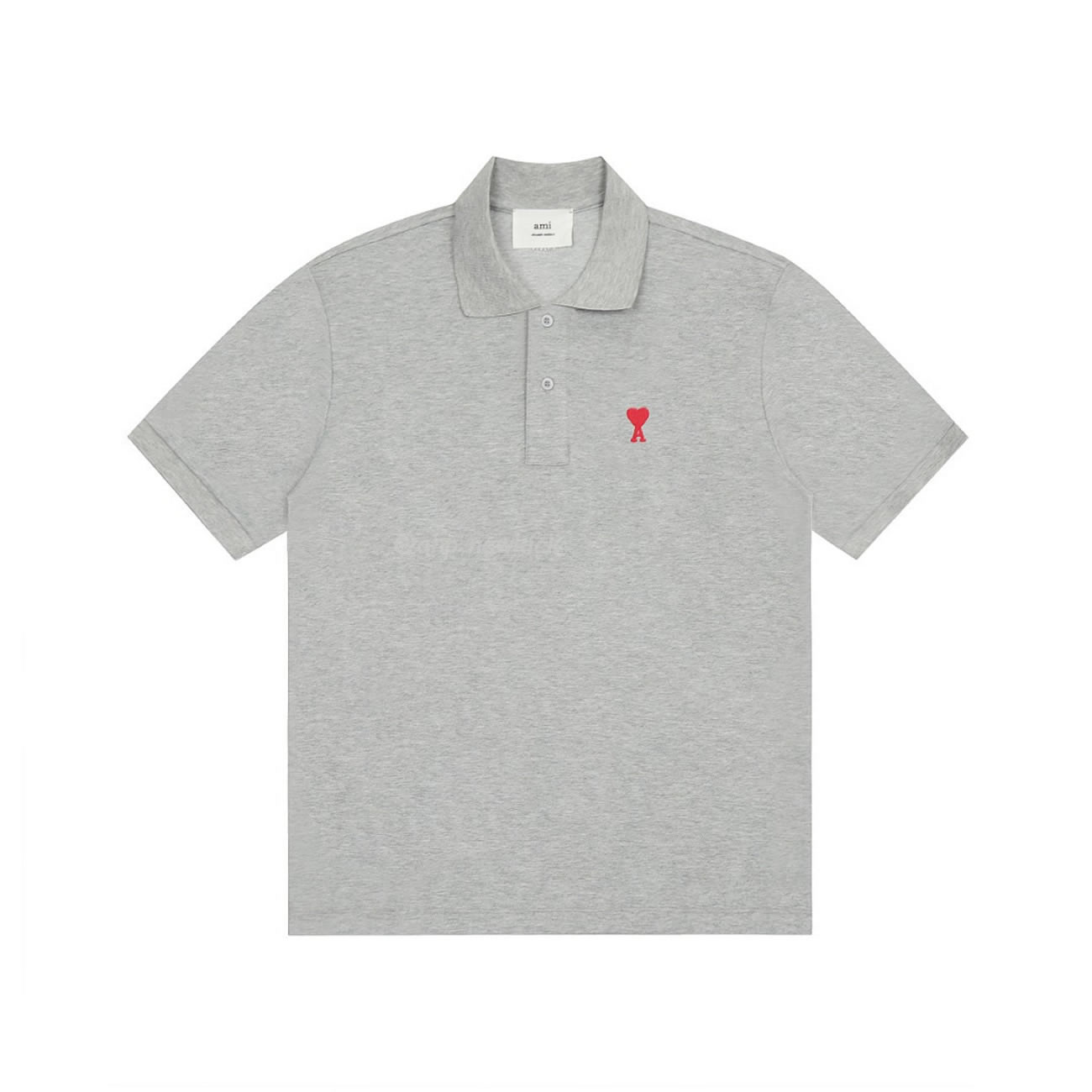 Ami Paris De Coeur Polo Shirt (1) - www.newkick.vip